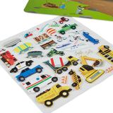 Puffy Sticker Play Set - Vehicles Y9