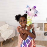 Rainbow Giraffe Lifelike Plush R3