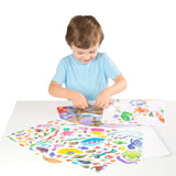 Reusable Sticker Pad 3-Pack: Jungle, Farm, Under the Sea E9