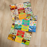 Reusable Sticker Pad 3-Pack: Jungle, Farm, Under the Sea E9