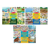 Reusable Sticker Pad 3-Pack: Vehicles, Habitats, Prehistoric T2