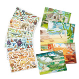 Reusable Sticker Pad - Jungle and Savanna V6