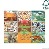 Reusable Sticker Pad - Jungle and Savanna V6