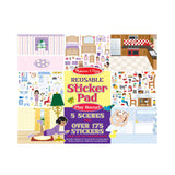 Reusable Sticker Pad - Play House! W7