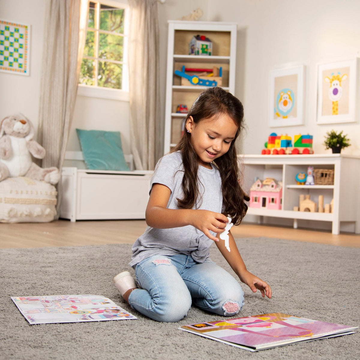 Reusable Sticker Pad - Princess Castle M9