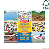 Reusable Sticker Pad - Vehicles N6