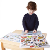 Reusable Sticker Pad - Vehicles N6