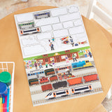 Reusable Sticker Pad - Vehicles N6
