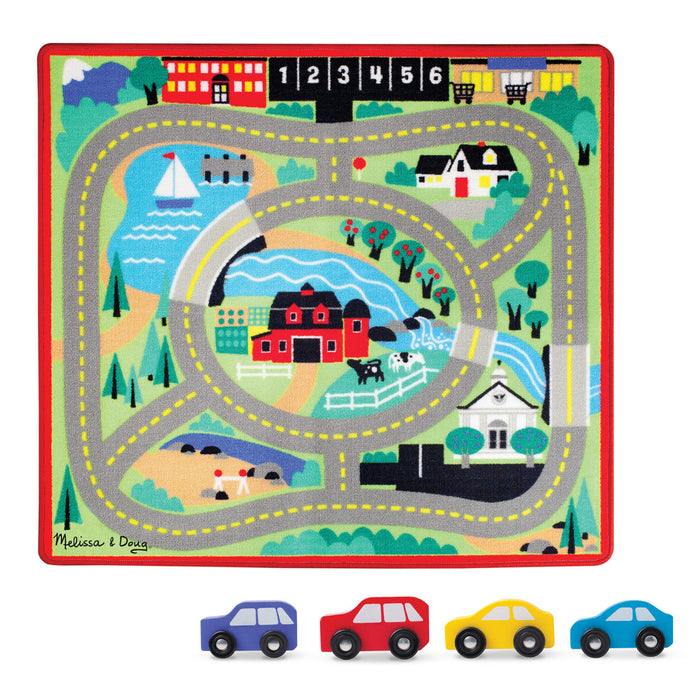 Round the Town Road Rug & Car Set S0