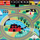 Round the Town Road Rug & Car Set S0