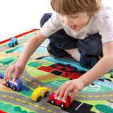 Round the Town Road Rug & Car Set S0