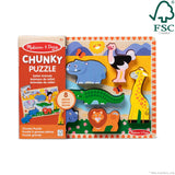 Safari Chunky Puzzle - 8 Pieces B6
