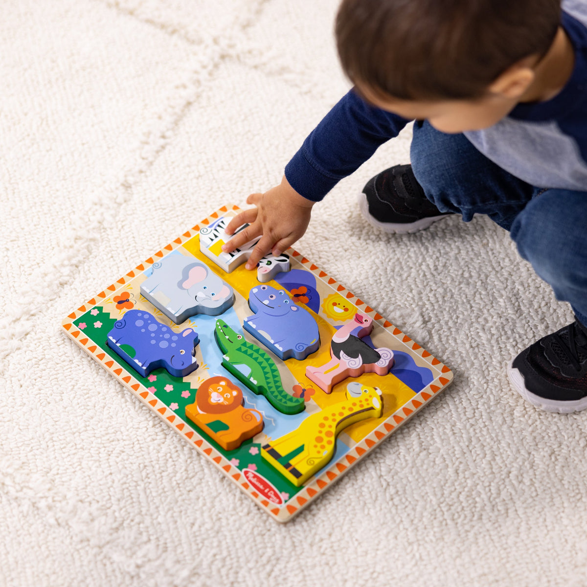 Safari Chunky Puzzle - 8 Pieces B6