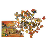 Safari Floor Puzzle - 100 Pieces X5