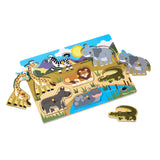 Safari Peg Puzzle - 7 Pieces T3