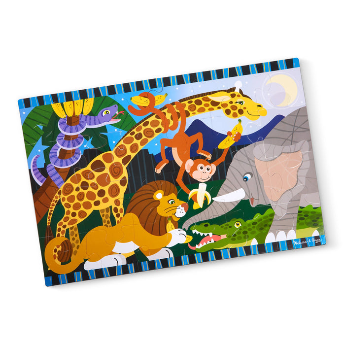 Safari Social Floor Puzzle - 24 Pieces H8
