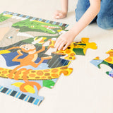 Safari Social Floor Puzzle - 24 Pieces H8