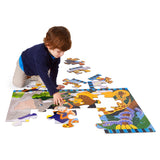 Safari Social Floor Puzzle - 24 Pieces H8