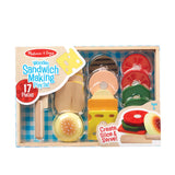 Sandwich Making Set - Wooden Play Food Y0