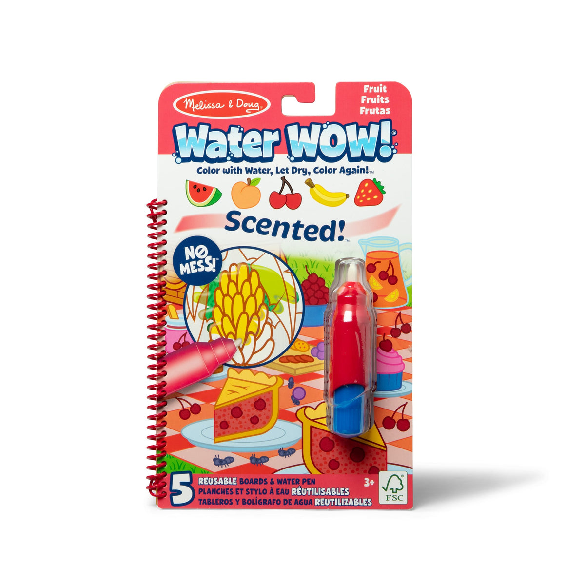 Scented Water WOW! Water-Reveal Pad - Fruit T0
