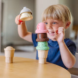 Scoop & Stack Ice Cream Cone Magnetic Play Set E3