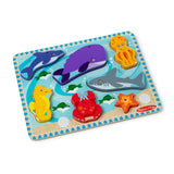 Sea Creatures Chunky Puzzle - 7 Pieces F1