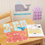 Sea Life Scissor Skills Activity Pad V1