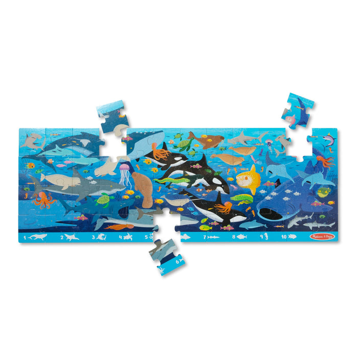 Search & Find Beneath the Waves Floor Puzzle - 48 Pieces D1