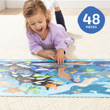 Search & Find Beneath the Waves Floor Puzzle - 48 Pieces D1