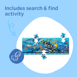 Search & Find Beneath the Waves Floor Puzzle - 48 Pieces H2
