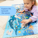 Search & Find Beneath the Waves Floor Puzzle - 48 Pieces H2