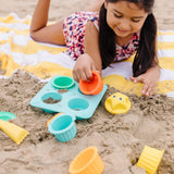 Seaside Sidekicks Sand Cupcake Set C4