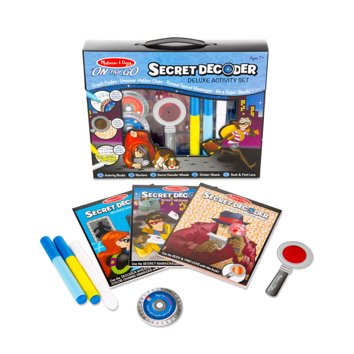 Secret Decoder Deluxe Activity Set - On the Go Z0