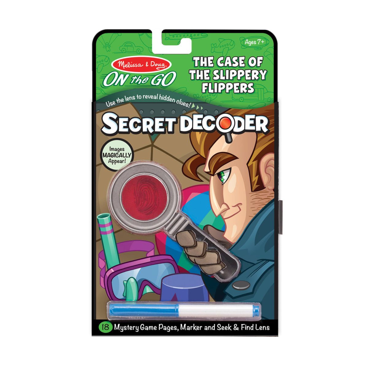 Secret Decoder Set - Case of the Slippery Flippers Q1