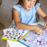 Seek & Find Sticker Pad – Around Town F6