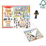 Seek & Find Sticker Pad – Around Town F6