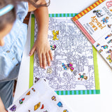 Seek & Find Sticker Pad – Around Town F6