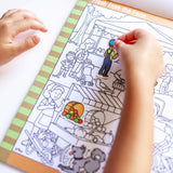 Seek & Find Sticker Pad – Around Town F6