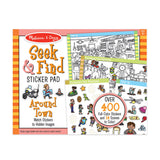 Seek & Find Sticker Pad – Around Town F6