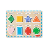 Shapes Chunky Puzzle - 8 Pieces E0