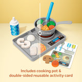 Simmer & Stir Stovetop Play Set with Color Changing Water WOW! C0