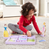 Sleeping Beauty & Snow White Wooden Magnetic Dress-Up H6