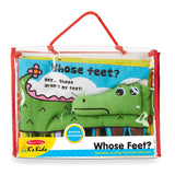 Soft Activity Book - Whose Feet? R9