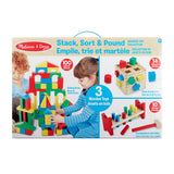 Stack, Sort & Pound Wooden Toy Collection K3