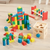 Stack, Sort & Pound Wooden Toy Collection K3