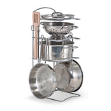 Stainless Steel Pots & Pans Play Set A0