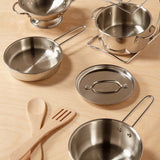 Stainless Steel Pots & Pans Play Set A0
