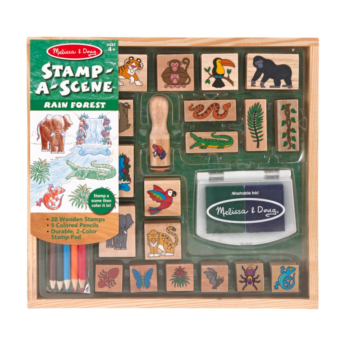 Stamp-a-Scene Rain Forest J6