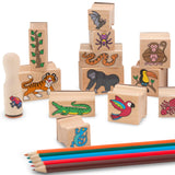 Stamp-a-Scene Rain Forest J6