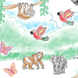 Stamp-a-Scene Rain Forest J6